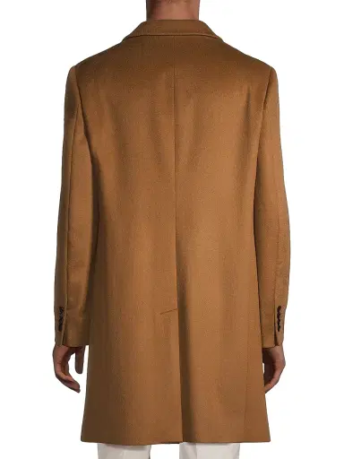 Cardinal Of Canada Men's Pierre Cashmere Topcoat | Thumbnail 5 Cardinal Of Canada Men's Pierre Cashmere Topcoat | Thumbnail 5