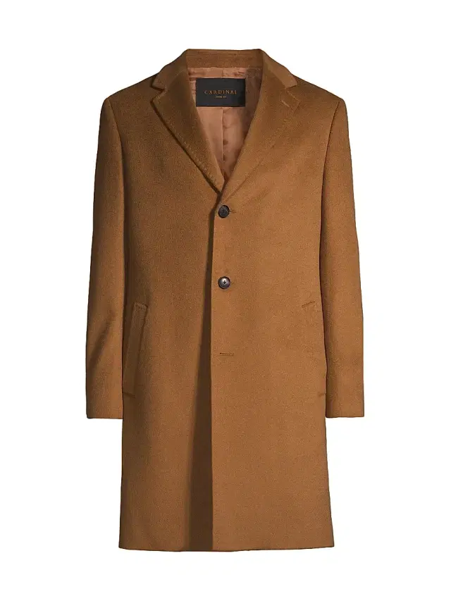 Cardinal Of Canada Men's Pierre Cashmere Topcoat