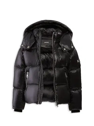 Mackage Kid's Jesse Down Puffer Jacket - Black - Size 6 | Thumbnail 3