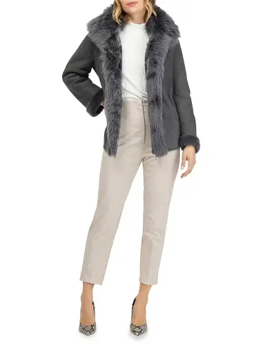 Gorski Women's Merino Toscana Lamb Jacket | Thumbnail 5 Gorski Women's Merino Toscana Lamb Jacket | Thumbnail 5