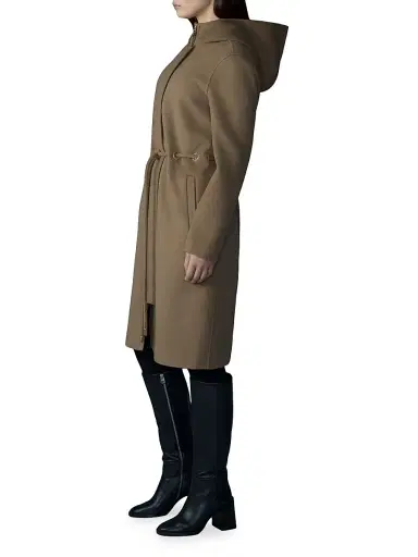 Mackage Women's Blithe Wool Coat - Light Camel - Size XL | Thumbnail 3 Mackage Women's Blithe Wool Coat - Light Camel - Size XL | Thumbnail 3