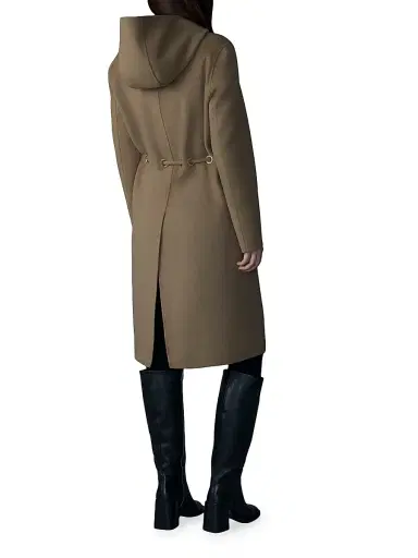 Mackage Women's Blithe Wool Coat - Light Camel - Size XL | Thumbnail 4 Mackage Women's Blithe Wool Coat - Light Camel - Size XL | Thumbnail 4