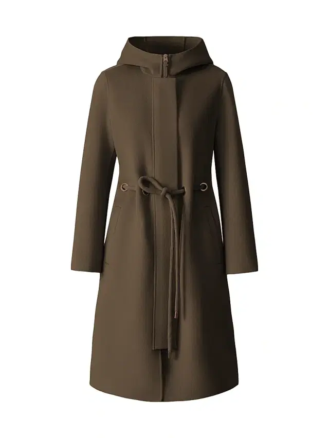 Women's Blithe Wool Coat - Light Camel