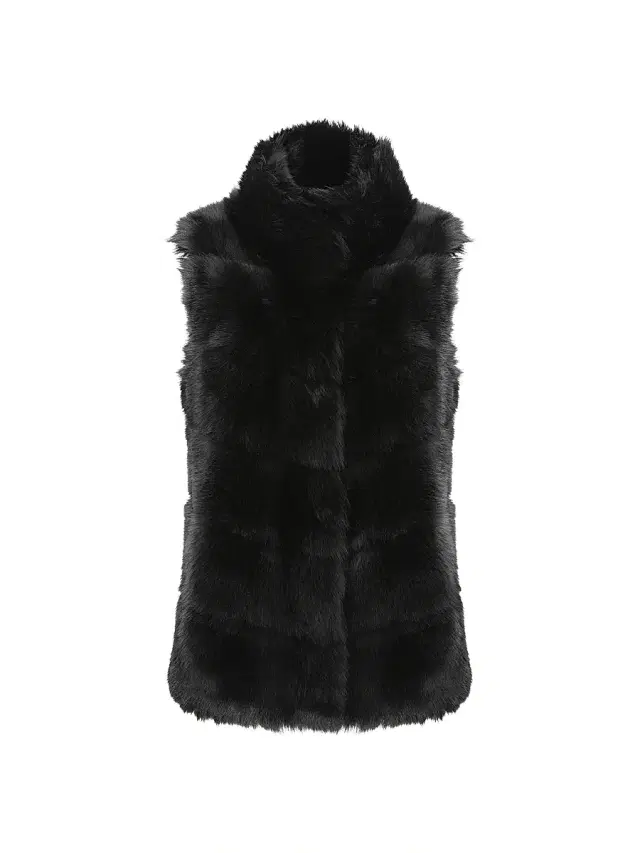 Gorski Women's Reversible Merinillo Shearling Lamb Vest - Black