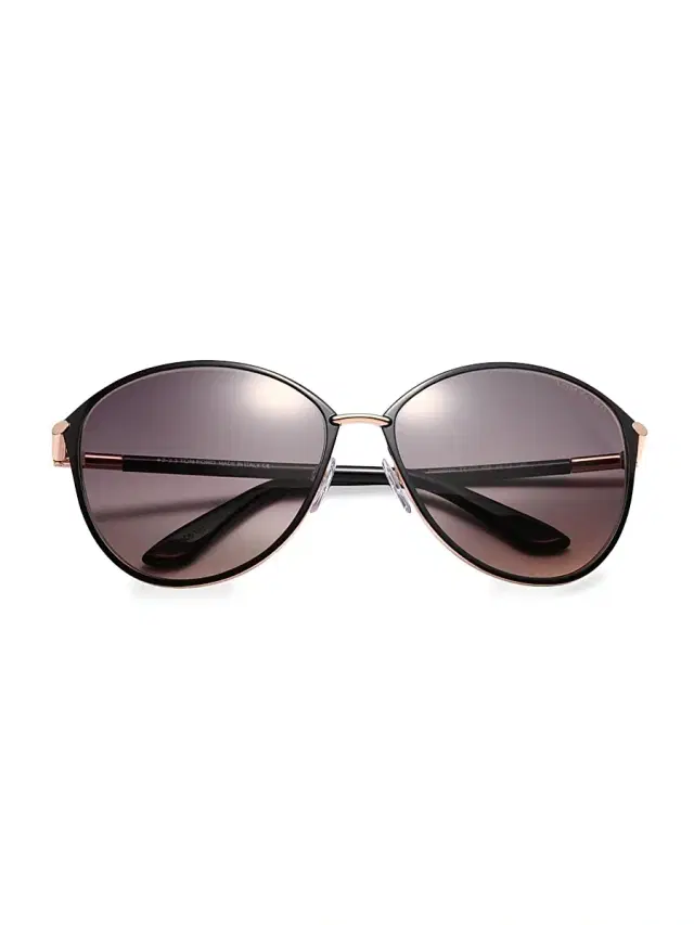 TOM FORD Women's Penelope Cat-Eye Sunglasses - Black