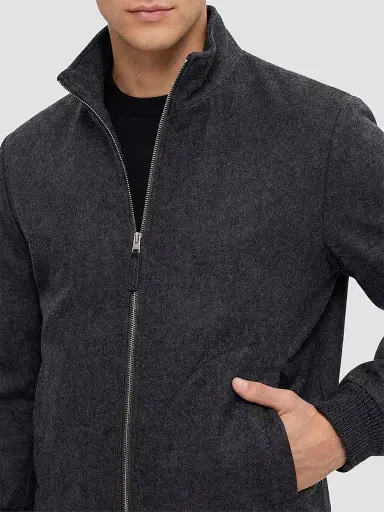Gorski Men's Reversible Select Cashmere and Wool Jacket - Gray Black - Size XXL | Thumbnail 6 Gorski Men's Reversible Select Cashmere and Wool Jacket - Gray Black - Size XXL | Thumbnail 6
