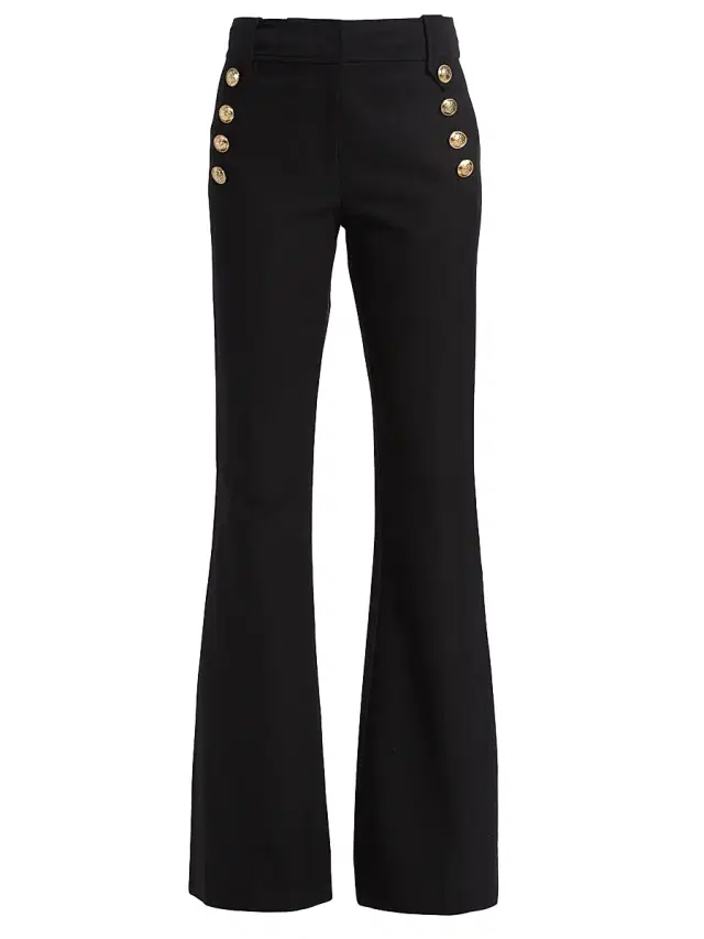 Derek Lam 10 Crosby Women's Robertson Flare Pants - Black