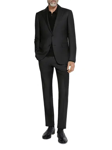 Zegna Men's Trofeo 600 Tailoring Evening Suit | Thumbnail 3