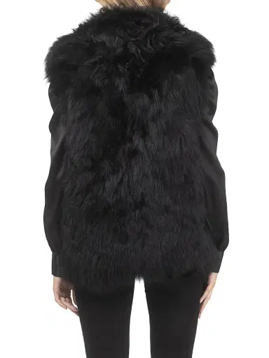 Gorski Women's Select Lamb Vest - Black - Size Large | Thumbnail 3