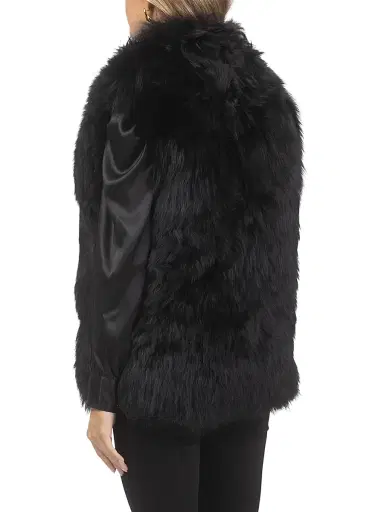 Gorski Women's Select Lamb Vest - Black - Size Large | Thumbnail 4