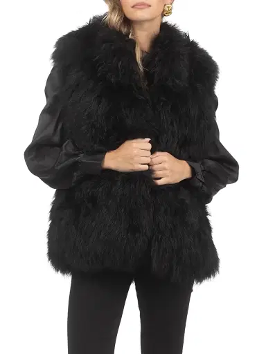 Gorski Women's Select Lamb Vest - Black - Size Large | Thumbnail 5