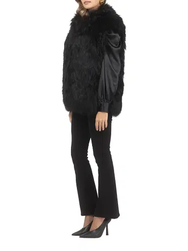 Gorski Women's Select Lamb Vest - Black - Size Large | Thumbnail 6