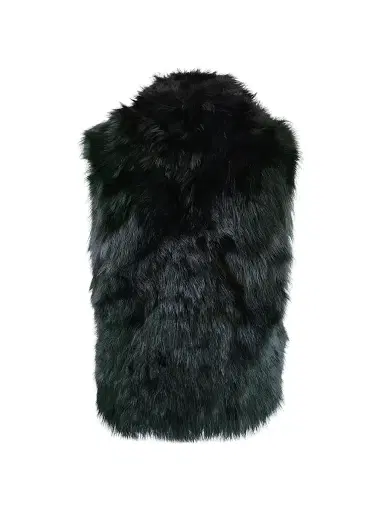 Gorski Women's Select Lamb Vest - Black - Size Large | Thumbnail 1