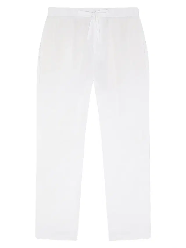 Frescobol Carioca Men's Oscar Cotton-Linen Chino Pants - White