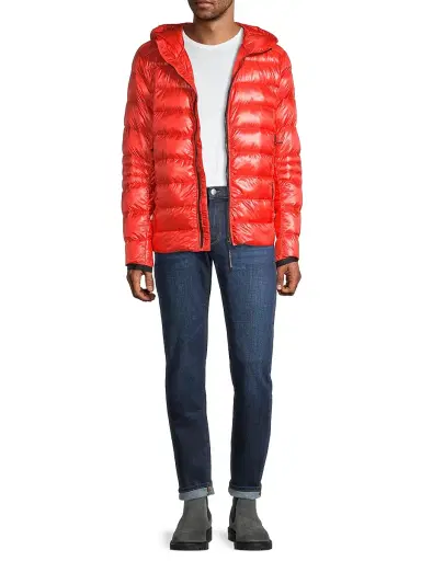 Canada Goose Men's Crofton Hooded Puffer Jacket - Tan | Thumbnail 2 Canada Goose Men's Crofton Hooded Puffer Jacket - Tan | Thumbnail 2