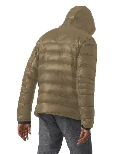 Canada Goose Men's Crofton Hooded Puffer Jacket - Tan | Thumbnail 5 Canada Goose Men's Crofton Hooded Puffer Jacket - Tan | Thumbnail 5