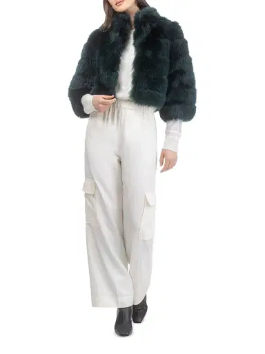 Gorski Women's Merinillo Shearling Lamb Bolero | Thumbnail 6 Gorski Women's Merinillo Shearling Lamb Bolero | Thumbnail 6