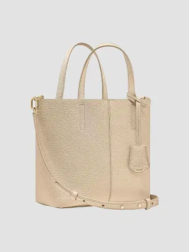 MAISON de SABRÉ Women's Leather Soft Tote Bag - Saharan Fuchsia | Thumbnail 4 MAISON de SABRÉ Women's Leather Soft Tote Bag - Saharan Fuchsia | Thumbnail 4