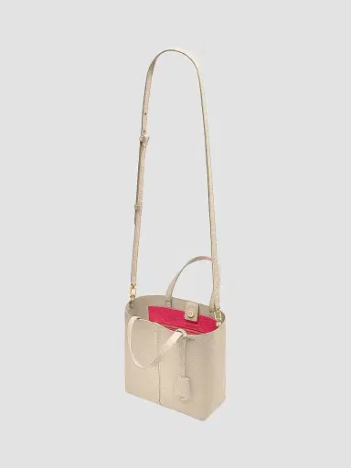 MAISON de SABRÉ Women's Leather Soft Tote Bag - Saharan Fuchsia | Thumbnail 5 MAISON de SABRÉ Women's Leather Soft Tote Bag - Saharan Fuchsia | Thumbnail 5