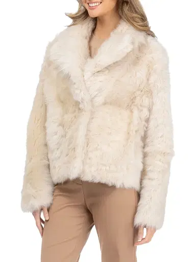 Gorski Women's Toscana Shearling Lamb Reversible Jacket | Thumbnail 3 Gorski Women's Toscana Shearling Lamb Reversible Jacket | Thumbnail 3