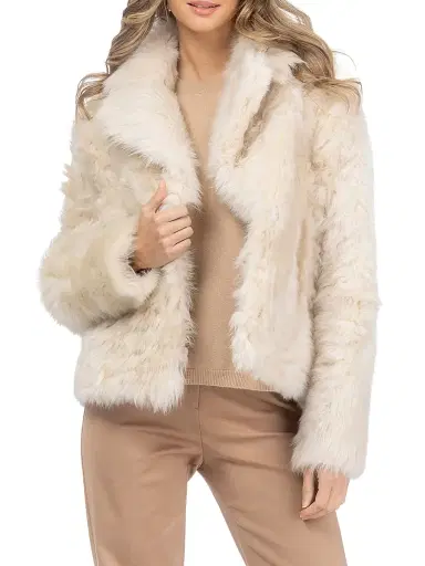 Gorski Women's Toscana Shearling Lamb Reversible Jacket | Thumbnail 4 Gorski Women's Toscana Shearling Lamb Reversible Jacket | Thumbnail 4