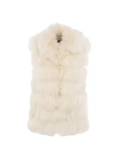 Gorski Women's Select Lamb Vest - Beige | Thumbnail 1