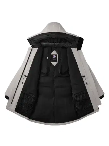 Canada Goose Women's Rossclaire Down Parka - Limestone - Size Small | Thumbnail 7