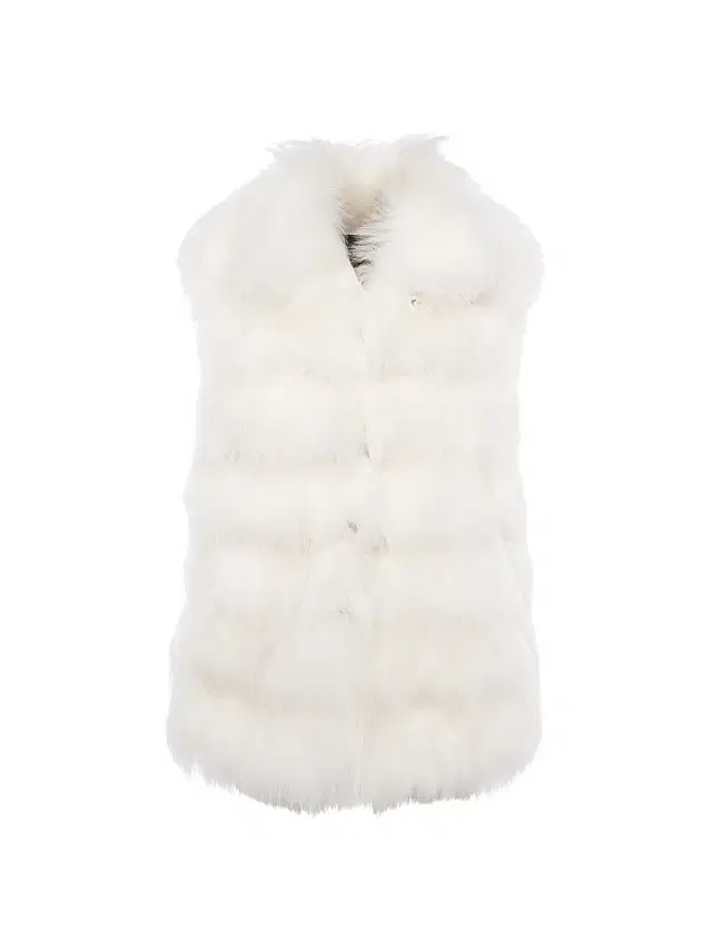 Gorski Women's Select Lamb Vest - White - Size Large