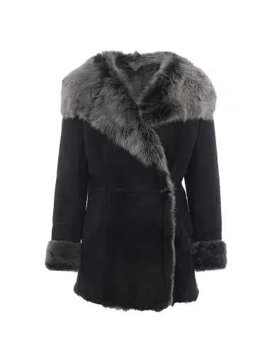 Gorski Women's Merino Toscana Lamb Coat | Thumbnail 1