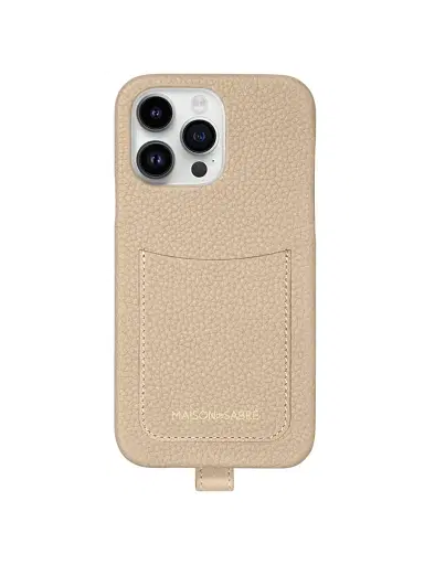 MAISON de SABRÉ Sling Phone Case (iPhone 15 Pro) - Saharan Beige | Thumbnail 2