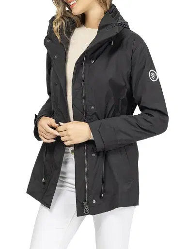 Gorski Women's Lightweight Jacket with Concealed Hood | Thumbnail 3