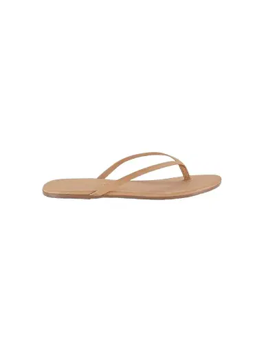 TKEES Women's Foundations Matte Leather Flip Flops - Coco Butter - Size 11 | Thumbnail 1 TKEES Women's Foundations Matte Leather Flip Flops - Coco Butter - Size 11 | Thumbnail 1