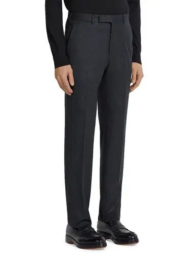 Zegna Men's Wool Trousers | Thumbnail 2 Zegna Men's Wool Trousers | Thumbnail 2