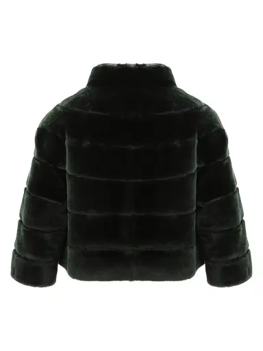 Gorski Women's Shearling Lamb Bolero Coat | Thumbnail 2 Gorski Women's Shearling Lamb Bolero Coat | Thumbnail 2
