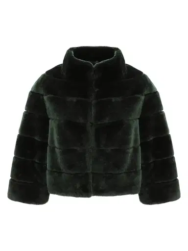 Gorski Women's Shearling Lamb Bolero Coat | Thumbnail 1 Gorski Women's Shearling Lamb Bolero Coat | Thumbnail 1