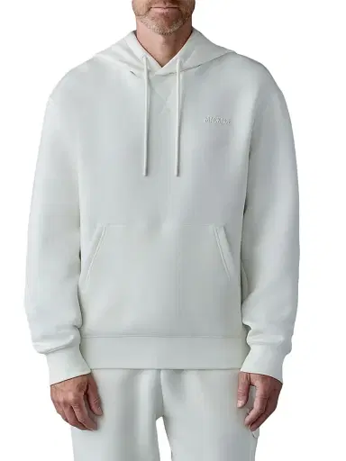 Mackage Men's Krystian Double-Face Jersey Hoodie - Cream | Thumbnail 3