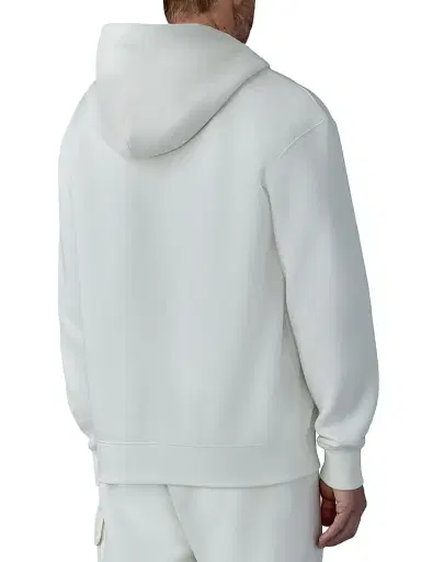 Mackage Men's Krystian Double-Face Jersey Hoodie - Cream | Thumbnail 5