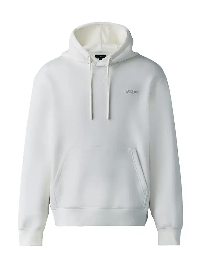 Mackage Men's Krystian Double-Face Jersey Hoodie - Cream