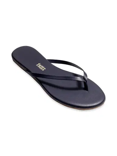 TKEES Women's Leather Thong Sandals - Sable - Size 7 | Thumbnail 2