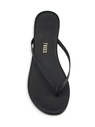TKEES Women's Leather Thong Sandals - Sable - Size 7 | Thumbnail 5