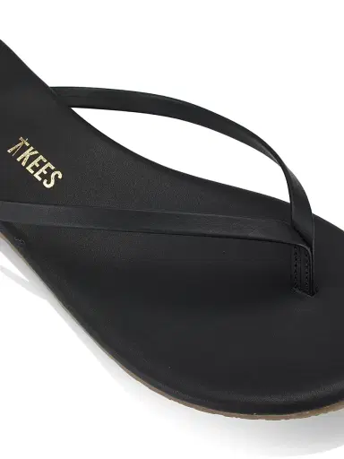 TKEES Women's Leather Thong Sandals - Sable - Size 7 | Thumbnail 6