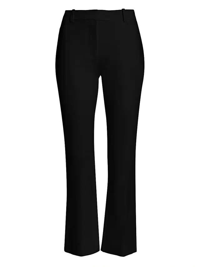Derek Lam 10 Crosby Women's Crosby Crop Flare Pants - Black