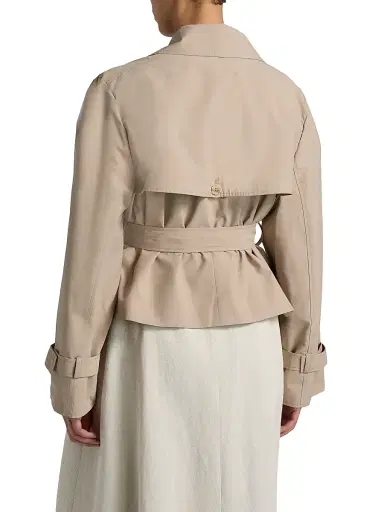 LAMARQUE Women's Quinn Trench Jacket - Khaki | Thumbnail 5