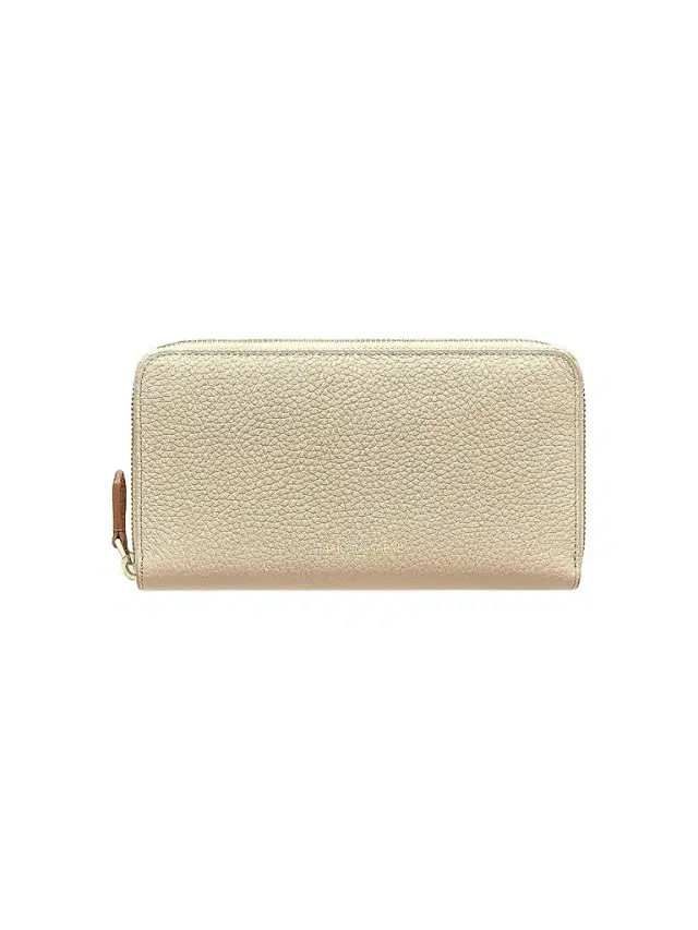 Maison de Sabre Women's Long Leather Zip Wallet - Saharan Brown