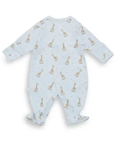 Kissy Kissy Baby's Sophie la Giraffe Footie - Light Blue - Size 6 Months | Thumbnail 3