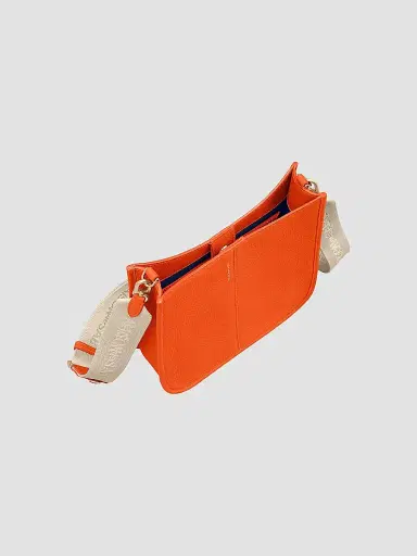 Maison de Sabre Women's Leather Saddle Bag - Manhattan Orange | Thumbnail 9 Maison de Sabre Women's Leather Saddle Bag - Manhattan Orange | Thumbnail 9