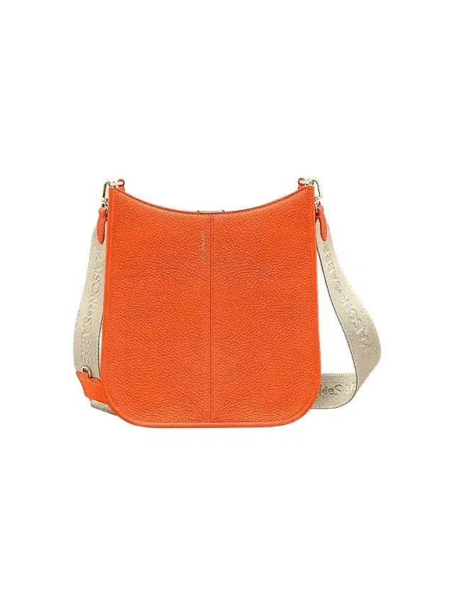 Maison de Sabre Women's Leather Saddle Bag - Manhattan Orange