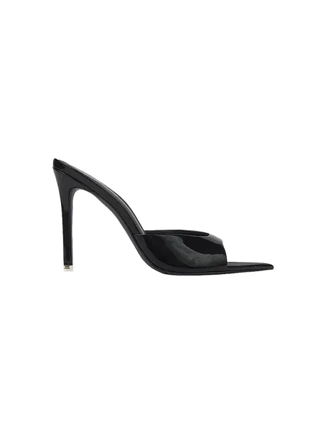 Women's Brea High Heel Mules - Black Patent
