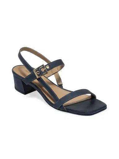Bernardo Women's Jinji Low Heel Sandals - Navy | Thumbnail 2