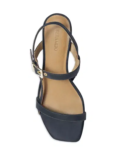 Bernardo Women's Jinji Low Heel Sandals - Navy | Thumbnail 3